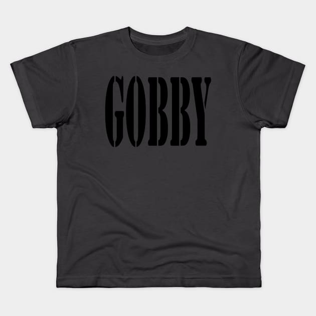 Gobby Yorkshire Saying Quote Kids T-Shirt by taiche